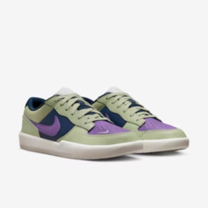 Tênis Nike Sb Force 58 Olive Aura DV5476300 Tênis Nike Sb Force 58 Olive Aura DV5476300