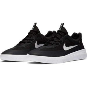 Tênis Nike Sb Nyjah Free 2 Black White BV2078001