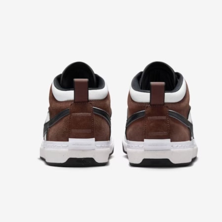 Tênis Nike Sb React Leo Baker Light Chocolate Black White DX4361201