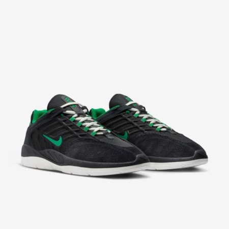 Tênis Nike Sb Vertebrae Black Malachite FD4691003 