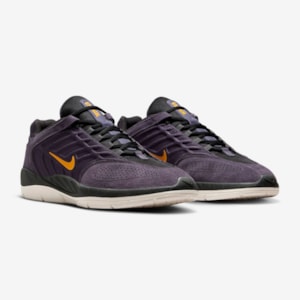 Tênis Nike Sb Vertebrae Dark Raisin University Gold  FD4691500