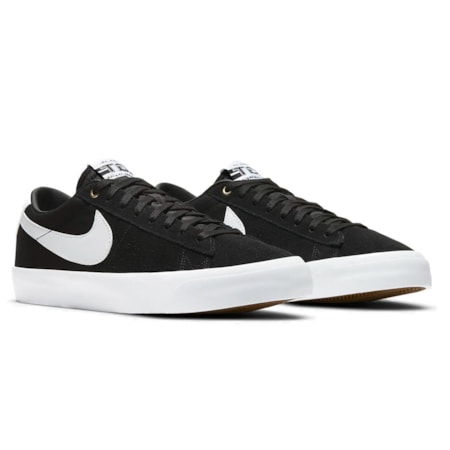 Tênis Nike Sb Zoom Blazer Low Pro GT Black White DC7695002