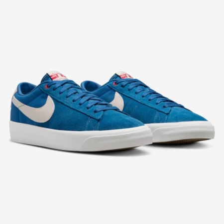 Tênis Nike Sb Zoom Blazer Low Pro Gt Blue DC7695403