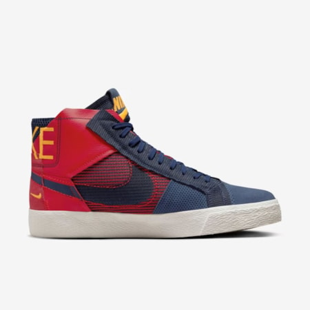 Tênis Nike Sb Zoom Blazer Mid PRM University Red FD5113600