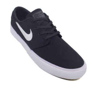 Tênis Nike Sb Zoom Janoski Canvas Rm Preto Branco Ar7718 001