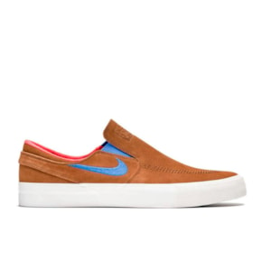 Tênis Nike Sb Zoom Janoski Slip Rm Marrom Azul At8899 201