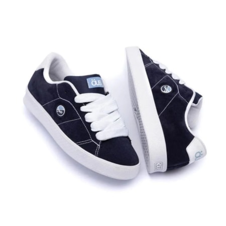 Tênis Ous Dots Azul Esc Branco Essencial
