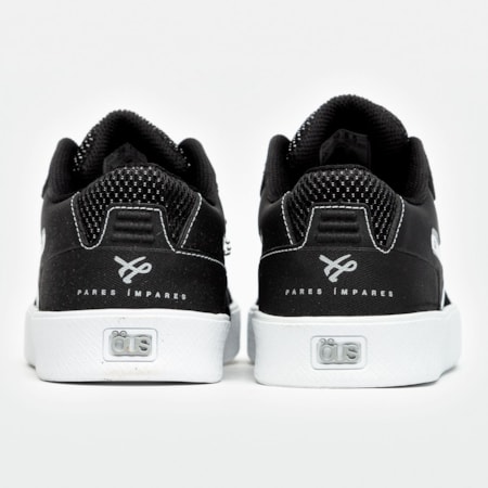 Tênis Ous Emergente Preto Branco Essencial 