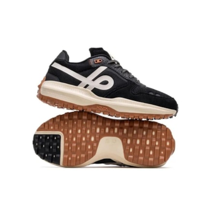 Tênis Ous Hevea Dots Preto Chantilly Oe