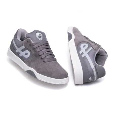 Tênis Ous Imigrante Serie X Cinza Neblina Reflex Essencial 