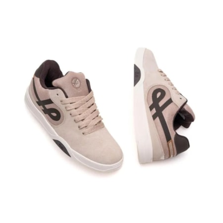 Tênis Ous Imigrante Serie X Creme Cafe Essencial