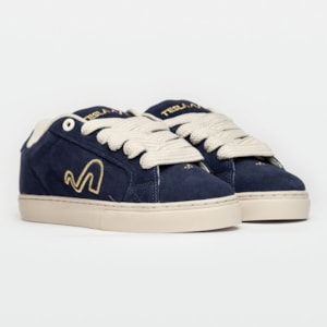 Tênis Tesla Footwear Hertz Navy Gold 