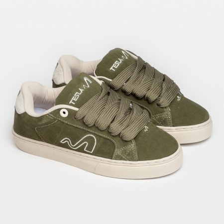 Tênis Tesla Footwear Hertz Olive