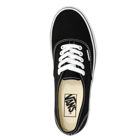 Tênis Vans Authentic Platform Black White VN0A3AV8BLK