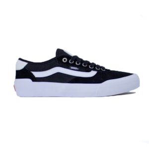 Tênis Vans Chima Pro 2 Suede Canvas Black White...