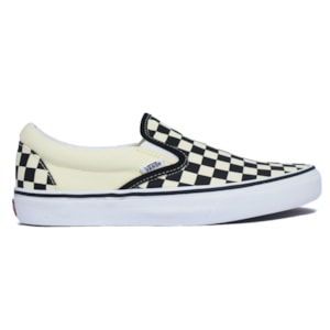 Tênis Vans Classic Slip On Checkerboard Black White VN000EYEBWW