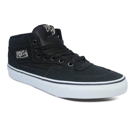 Tênis Vans Half Cab 14 Oz Canvas Black VN000KWY1W1