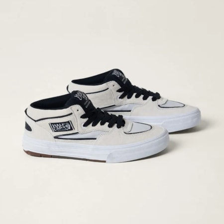 Tênis Vans Half Cab Waffkecup White Black VN000D9ZYB2