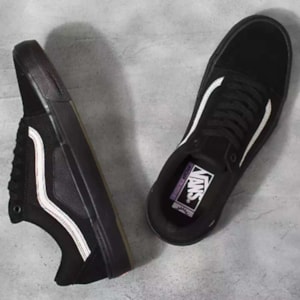 Tênis Vans Old Skool Bmx Black Black VN0005UZBKA Tênis Vans Old Skool Bmx Black Black VN0005UZBKA