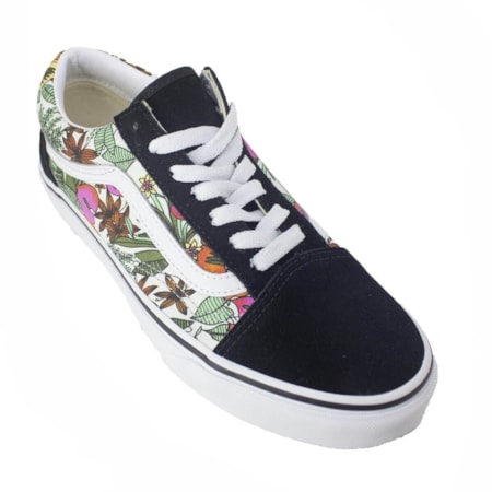 Tênis Vans Old Skool Multi Tropic Black True VN0A4U3BXF3