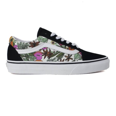 Tênis Vans Old Skool Multi Tropic Black True VN0A4U3BXF3