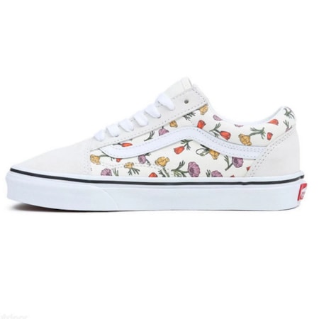 Tênis Vans Old Skool Poopy Floral Cream VN0A5KRSCRM