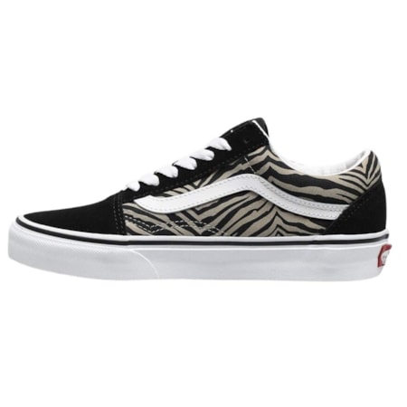 Tênis Vans Old Skool Safari Multi Mix True White VN0A3WKT9XB