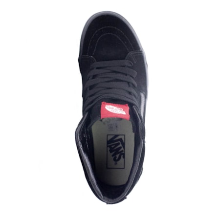 Tênis Vans Sk8 Hi Black Black Vn000d5ibka