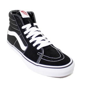 Tênis Vans Sk8 Hi Black White Black Vnc00d5ib8c Tênis Vans Sk8 Hi Black White Black Vnc00d5ib8c