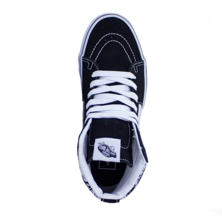 Tênis Vans Sk8 Hi Forgotten Bones Black True Vnca4bv6v8v