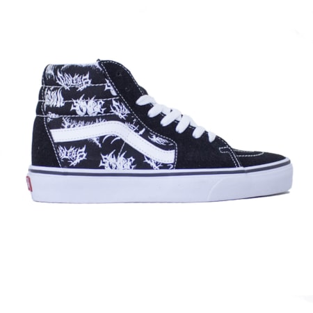 Tênis Vans Sk8 Hi Forgotten Bones Black True Vnca4bv6v8v