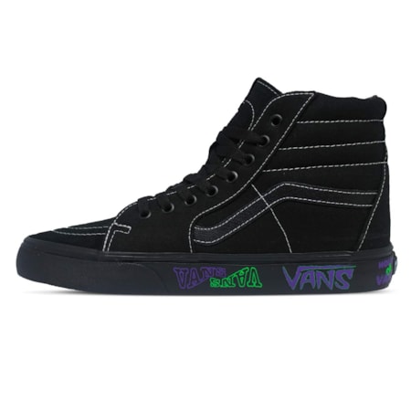 Tênis Vans Sk8 Hi Live At Hov Blackout VN0A7Q5N10J