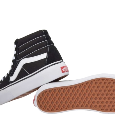 Tênis Vans Sk8 Hi Platform 2.0 Black True White VN0A3TKN6BT
