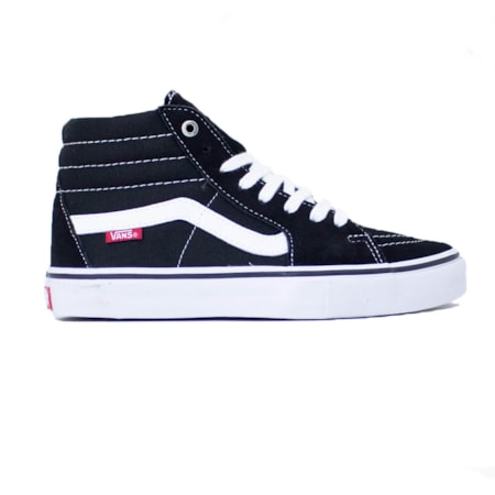 Tênis Vans Sk8 Hi Pro Black White Vnb00vhgy28 