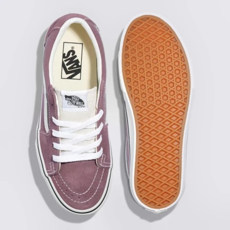 Tênis Vans Sk8 Low Vacation Casuals Plum Wine VN0009QRCHIC