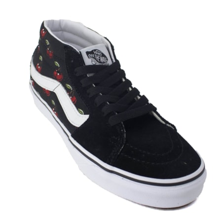 Tênis Vans Sk8 Mid Cherries Black VN0A3WM3L6M