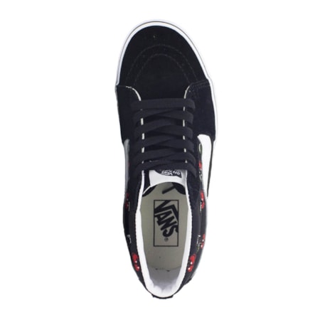 Tênis Vans Sk8 Mid Cherries Black VN0A3WM3L6M