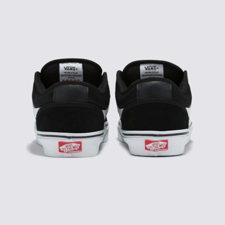 Tênis Vans Skate Chukka Low Pro Sidestripe Black White VN0A5KQZBA2