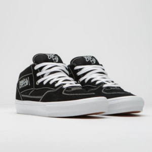 Tênis Vans Skate Half Cab Pro Black White VN0A5FCDY28