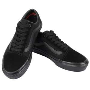 Tênis Vans Skate Old Skool Pro Black Black VN0A5FCBBKA Tênis Vans Skate Old Skool Pro Black Black VN0A5FCBBKA