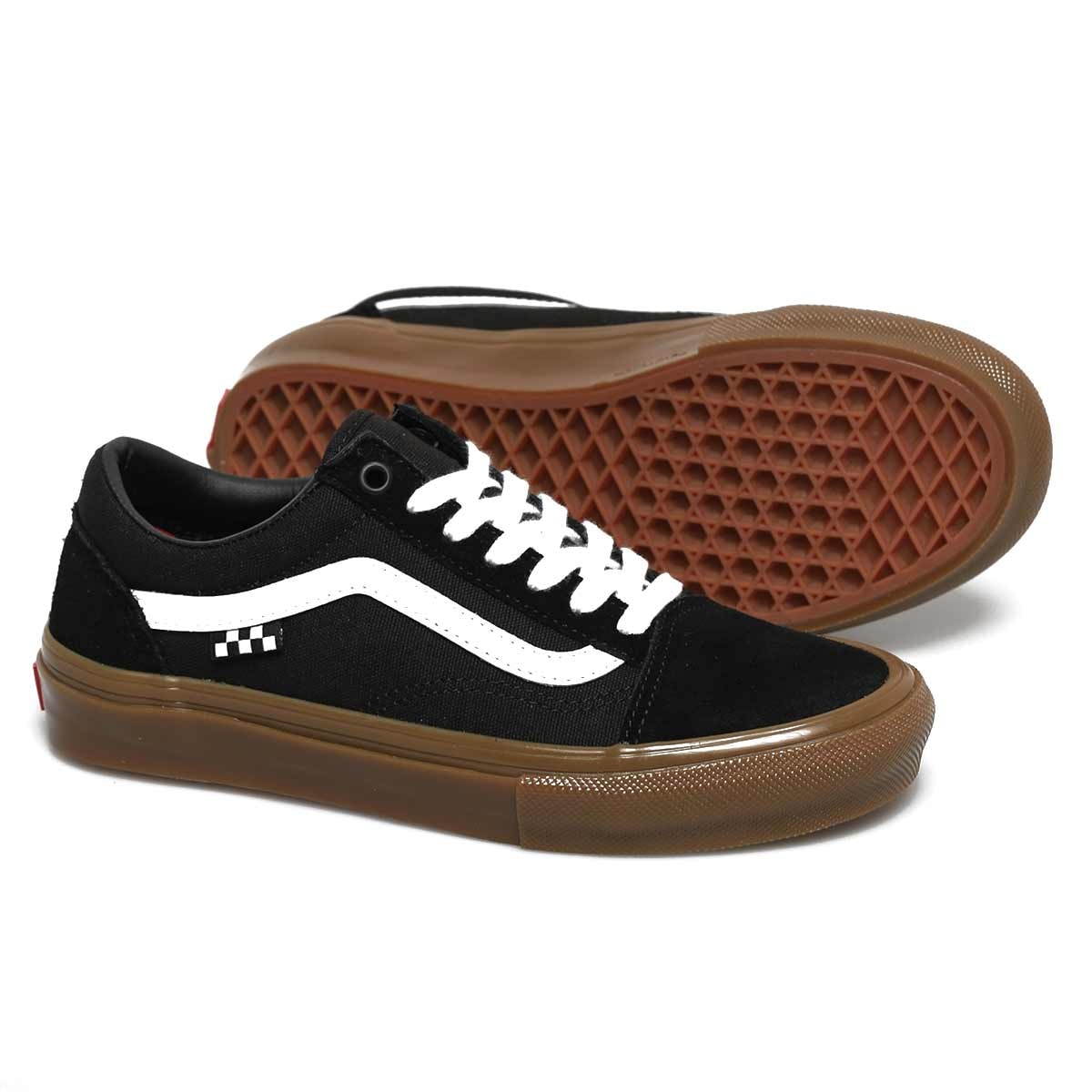 Vans preto store com sola marrom