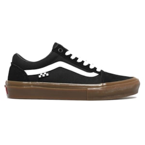 Tênis Vans Skate Old Skool Pro Black Gum VN0A5FCBB9M