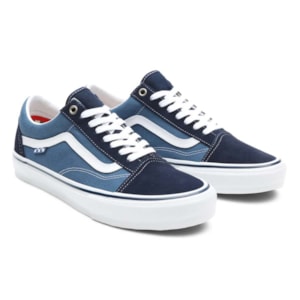 Tênis Vans Skate Old Skool Pro Navy White VN0A5FCBNAV