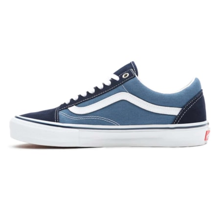 Tênis Vans Skate Old Skool Pro Navy White VN0A5FCBNAV