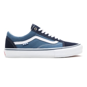 Tênis Vans Skate Old Skool Pro Navy White VN0A5FCBNAV