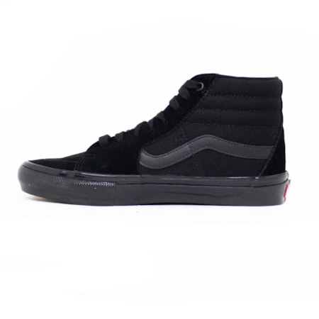 Tênis Vans Skate Sk8 Hi Pro Black Black VN0A5FCCBKA