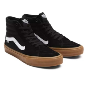 Tênis Vans Skate Sk8 Hi Pro Black Gum VN0A5FCCB9M