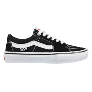 Tênis Vans Skate Sk8 Low Pro Black White VN0A5FCFY28