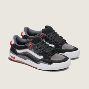 Tênis Vans Skate Wayvee 2.0 Black White Red VN000D5DBWT