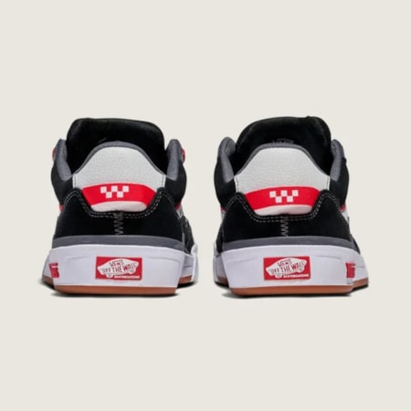Tênis Vans Skate Wayvee 2.0 Black White Red VN000D5DBWT